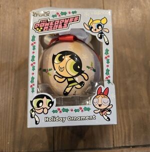 Vintage 2000 Cartoon Network Powerpuff Girls Holiday Ornament